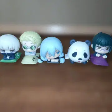 주술회전 캡슐 가챠 5개 세트