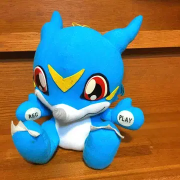 디지몬 봉제 인형 부이몬 보이스 메모 부이몬 디지몬 어드벤처