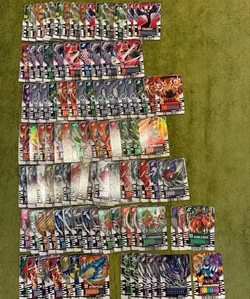 가면라이더 갓챠드 라이드 케미 트레이딩 카드 103장