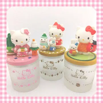 헬로키티 피규어 잡화 수납함