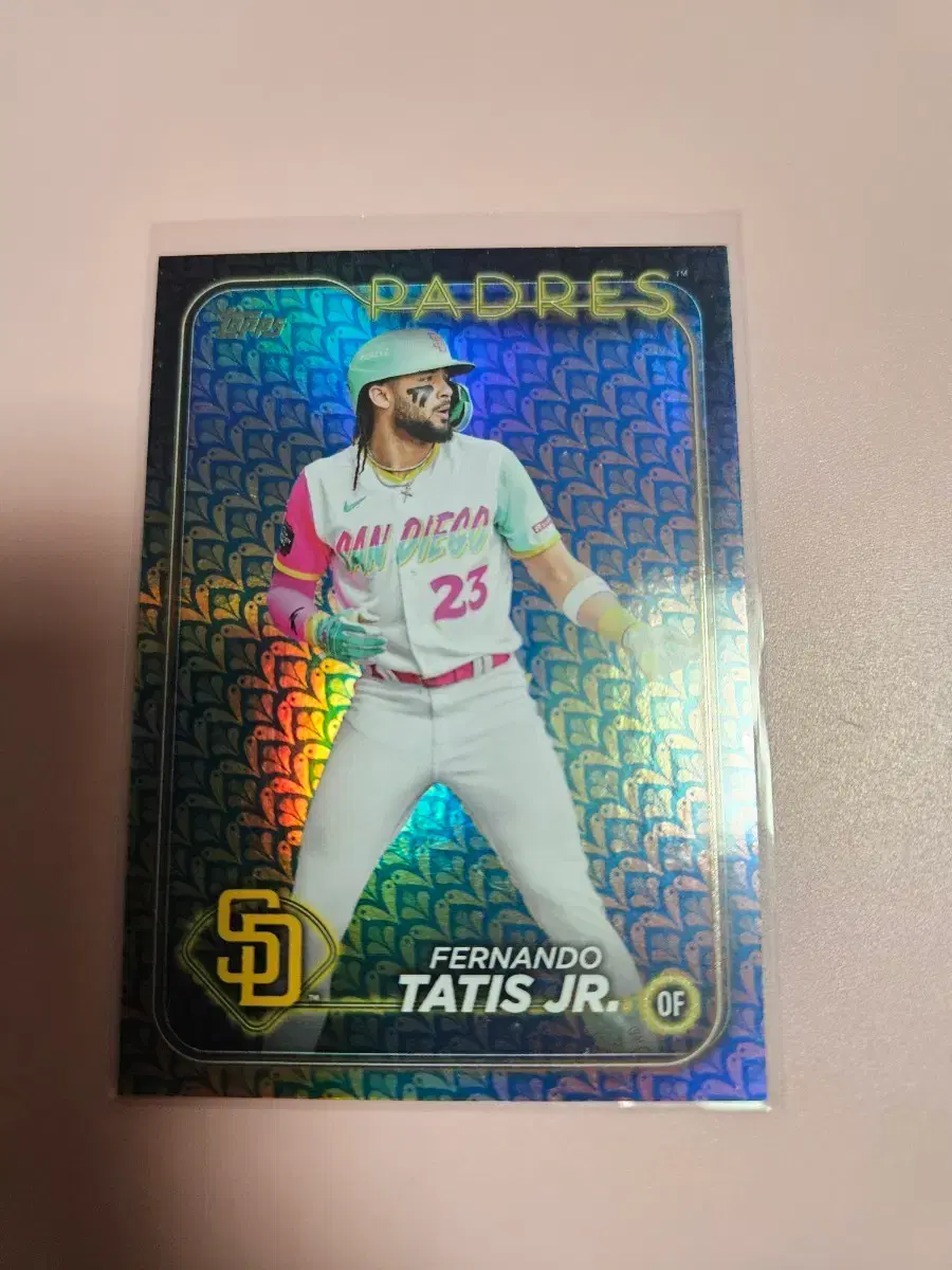 mlb)타티스 주니어 2024 Topps Foil 카드