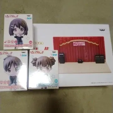 케이온 제일복권 치비큥 캐릭터 스테이지 세트 피규어 묶음 판매