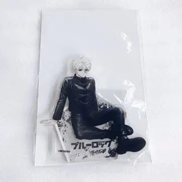 새상품 블루 록 나기 세이시로 아크릴 피규어 스탠드 펑크 ver.