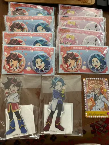 마신창조전 와타루 아크릴 스탠드 캔뱃지 세트