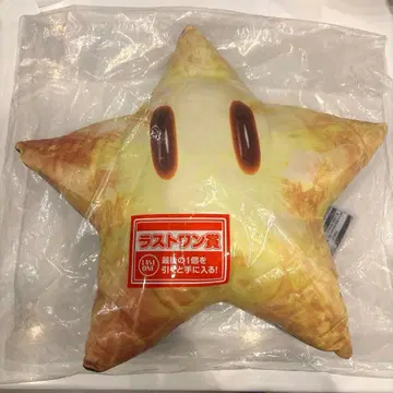 슈퍼 마리오브라더스 제일복권 라스트원상 슈퍼스타 무적 쿠션