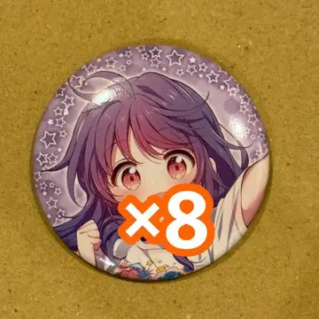 만화타임키라라전 FINAL 캔뱃지 별똥별텔레파시 코노호시 미카 7개