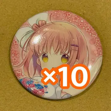 만화 타임키라라전 FINAL 캔뱃지 슬로우 스타트 이치노세 하나나 9개