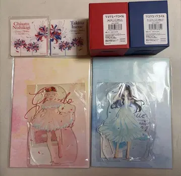 리코리스 리코일 벌스데이 기념 굿즈 아크릴 스탠드 메모리얼 세트