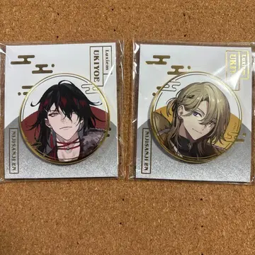 Luxiem 우키요에 금박 캔뱃지 루카 Vox