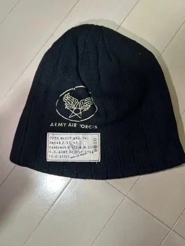 TOYS McCOY 니트 모자 AAAF 로고