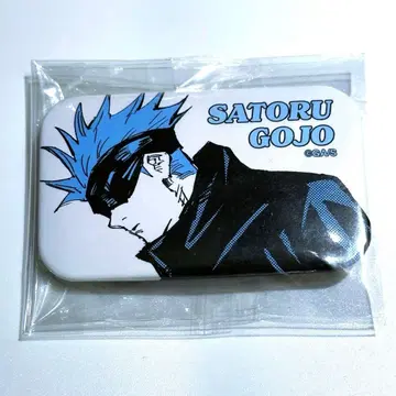 주술회전 점프샵 쟝쇼 스퀘어 캔뱃지 원작 그림 고죠 사토루