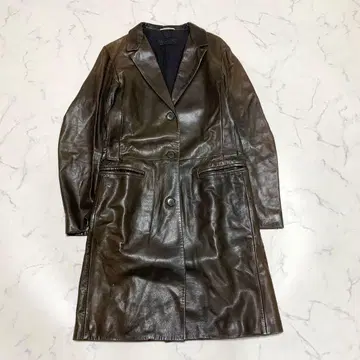 이탈리아제 오피픽스 유나이티드 애로우즈 램 가죽 코트 사이즈 40