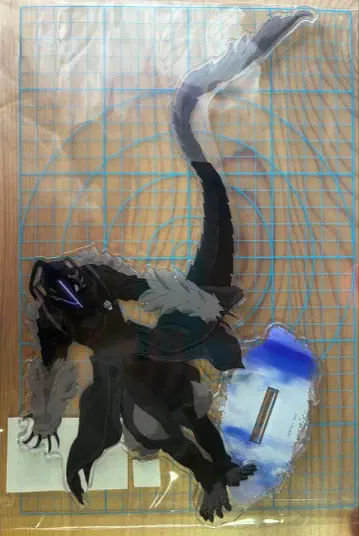 축복받은 본드 빅 아크릴 스탠드 메이드 인 어비스