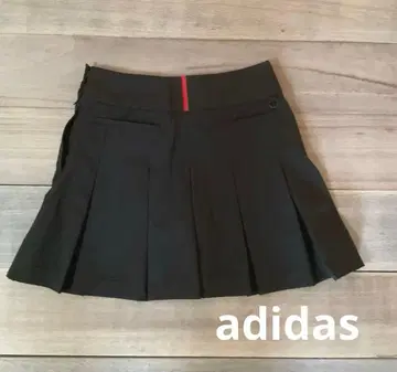 새상품급 adidas 스트레치 아디제로 발수 백 플리츠 스커트 2025