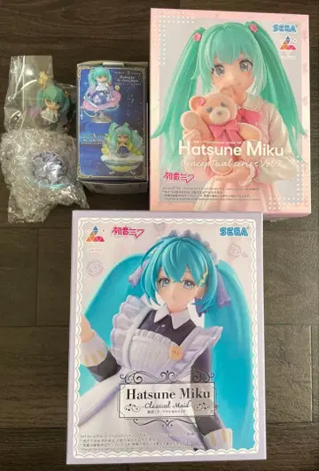 Hatsune Miku 하츠네 미쿠 클래시컬 메이드 피규어 외 2점