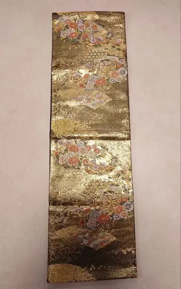 고급 후쿠로 오비 기모노 순수 실크 포멀