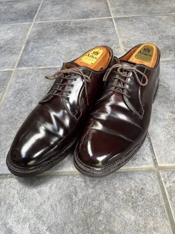 주말 한정판 Alden 990 코도반 버건디 사이즈 7