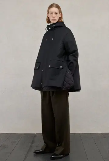 THE RERACS M-64 프렌치 A라인 후드티