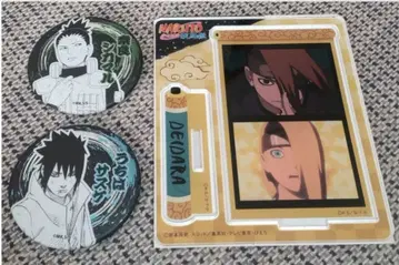 NARUTO 사스케 시카마루 캔뱃지 아크릴 스탠드 데이다라