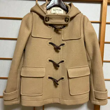 Ray BEAMS 베이지 더플 코트