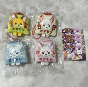 쵸콘과 큐비님 부적 인형 가챠 컴프