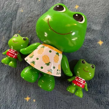 쇼와 레트로! 미사용 코로짱, 케로짱 인형 세트