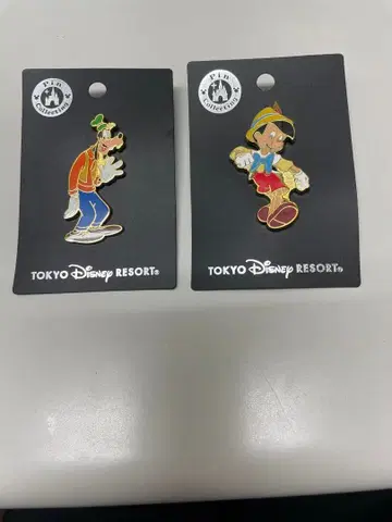 [디즈니] 피노키오 구피 핀 배지 세트