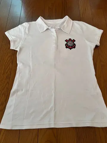 Corinthians 코린치안스 피케 셔츠 반팔 화이트