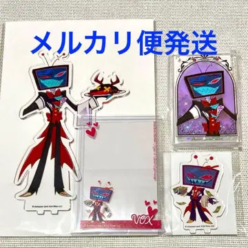 복스 아크릴 스탠드 아크릴 키링 데코 케이스 해즈빈 호텔 애니메이트 카페