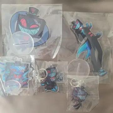 해즈빈 호텔 복스 아크릴 키링 아크릴 스탠드