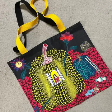 쿠사마 야요이 호박 토트백 미사용 새상품