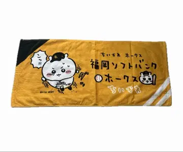 후쿠오카 소프트뱅크 호크스 치이카와 페이스타월 콜라보