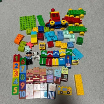 레고 듀플로 호빵맨 블록