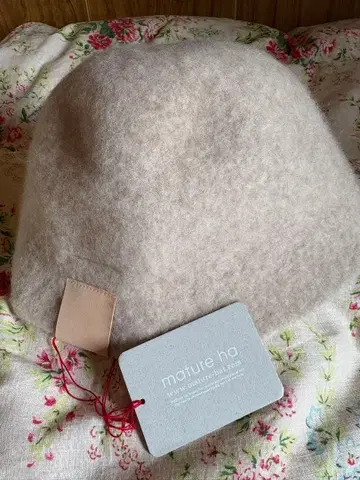 mature ha. 라이트 베이지 울 카멜 햇 새상품