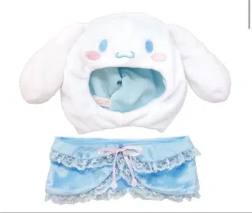 산리오 시나모롤 봉제 인형 의류 코스튬 레이스 케이프 세트