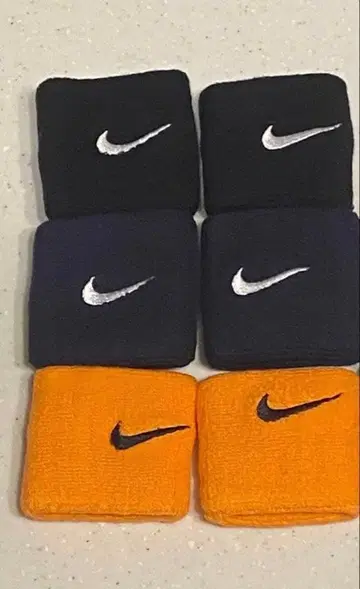 [미사용] NIKE 리스트 밴드 6세트