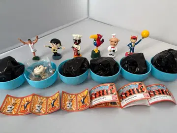 미개봉 키타하라 테루히사 프로듀스 반다이 쇼와 계열 칸반돌 피규어 6종