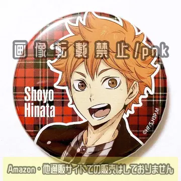 하이큐 히나타 하이큐 스토어 PARCO 캔뱃지 미사용품