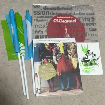 도쿄사변 굿즈 묶음 판매 손 깃발 파일 팜플렛 팬북 B