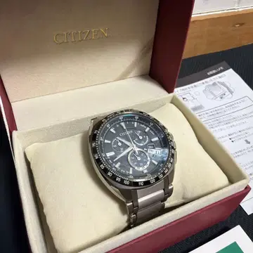 [ 한정판 ] CITIZEN Eco-Drive 월드 타임 크로노그래프