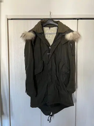 5351 POUR LES HOMMES M-51 모즈 코트 밀리터리