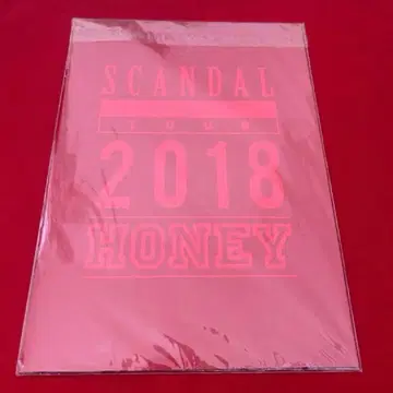 SCANDAL TOUR 2018 HONEY TOUR 팜플렛