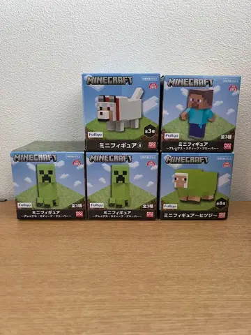 마인크래프트 Furyu 미니 피규어