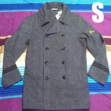 새상품 할리우드 런치마켓 데님 P코트 S 정가 26000엔