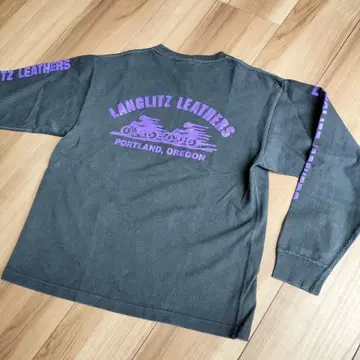Langlitz Leathers 긴팔 티셔츠 M