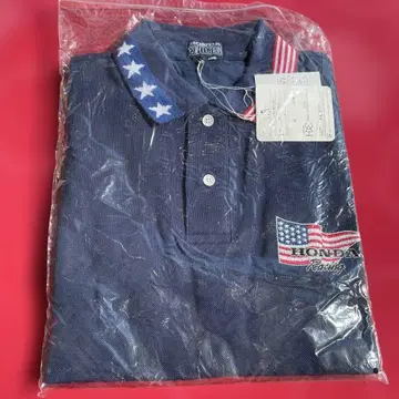 당시 미사용품 HONDA 인디카 피케 셔츠