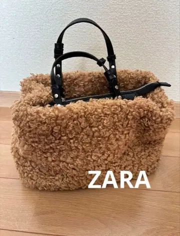 ZARA 자라 핸드백 푸들 퍼
