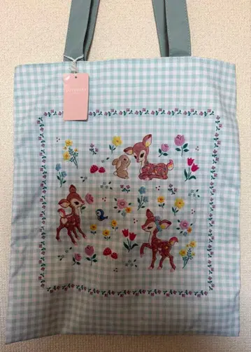 러브러리 바이 페이 스피카피카 툰툰밤비노 토트백 미사용