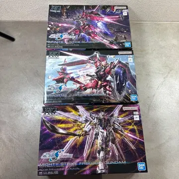 새상품: 미조립 HG 기동전사 건담 시드 프리덤 건담 프라모델 3세트