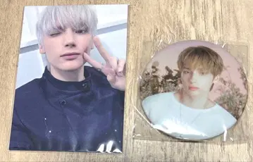 TXT 슈닌 카이토 포토카드 & 캔뱃지